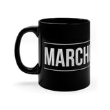 Marching Band - Grey 2 - 11oz Black Mug