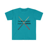 Instrument Chooses - Drumsticks - Unisex Softstyle T-Shirt