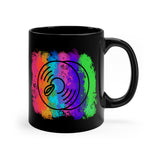 Vintage Rainbow Cloud - Cymbals - 11oz Black Mug