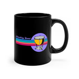 Marching Band - Retro - Timpani - 11oz Black Mug