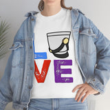 Marching Band - Love - Shako - Unisex Heavy Cotton Tee