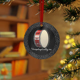 Unapologetically Me - Bass Drum - Metal Ornament