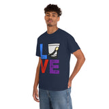 Marching Band - Love - Shako - Unisex Heavy Cotton Tee