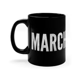 Marching Band - Silver - 11oz Black Mug