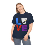 Marching Band - Love - Shako - Unisex Heavy Cotton Tee