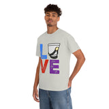 Marching Band - Love - Shako - Unisex Heavy Cotton Tee