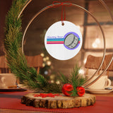 Marching Band - Retro - Bass Drum - Metal Ornament