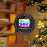 Unapologetically Me - Rainbow - Snare Drum - Metal Ornament