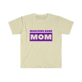 Marching Band Mom - Purple - Unisex Softstyle T-Shirt