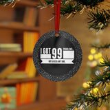 I Got 99 Problems...But A Reed Ain't One 8 - Metal Ornament