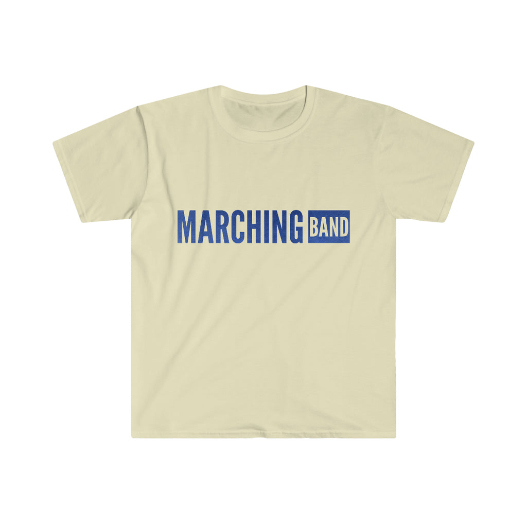 Marching Band - Blue 2 - Unisex Softstyle T-Shirt