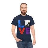 Marching Band - Love - Shako - Unisex Heavy Cotton Tee