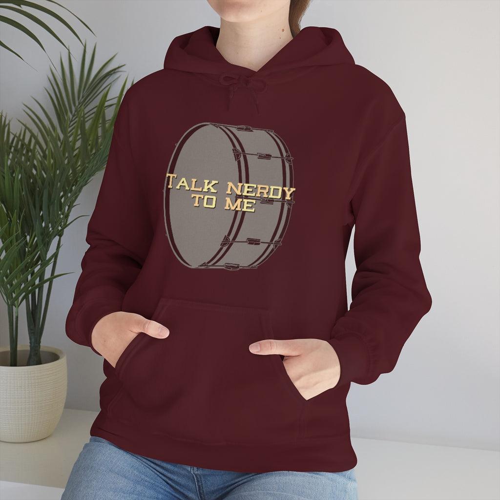 Talk Nerdy To Me - Bass Drum - Hoodie