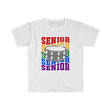 Senior Rainbow - Snare Drum - Unisex Softstyle Tee
