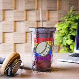 Senior Rainbow - Bass Drum - Suave Acrylic Cup