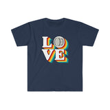 LOVE - Bass Drum - Unisex Softstyle T-Shirt