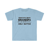 Marching Band Grandpa - Life - Unisex Softstyle T-Shirt