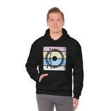 Vintage Grunge Pastel Lines - Snare Drum - Hoodie