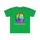 Unapologetically Me - Rainbow - Bass Drum - Unisex Softstyle T-Shirt