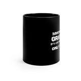 Marching Band Grandpa - Life - 11oz Black Mug