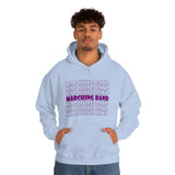 Marching Band - Retro - Purple - Hoodie