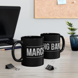 Marching Band - Grey 2 - 11oz Black Mug