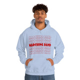 Marching Band - Retro - Red - Hoodie