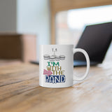 I'm With The Band - Quads - 11oz White Mug