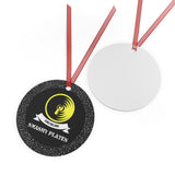 Smashy Plates - Drumline - Metal Ornament