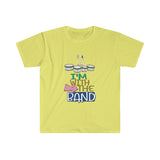 I'm With The Band - Quads - Unisex Softstyle T-Shirt