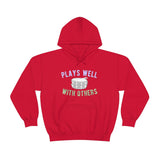 Plays Well With Others - Snare Drum - Hoodie