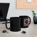 Senior Retro - Drumsticks - 11oz Black Mug