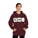 Eat, Sleep, Play - Drumsticks - Hoodie