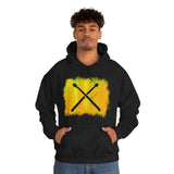 Vintage Yellow Cloud - Drumsticks - Hoodie