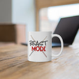 Beast Mode - Drumsticks - 11oz White Mug