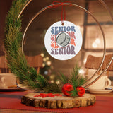 Senior Retro - Bass Drum - Metal Ornament