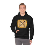 Vintage Yellow Burlap - Drumsticks - Hoodie