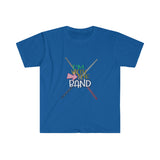 I'm With The Band - Drumsticks - Unisex Softstyle T-Shirt