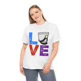 Marching Band - Love - Shako - Unisex Heavy Cotton Tee