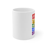 Senior Rainbow - Tuba - 11oz White Mug