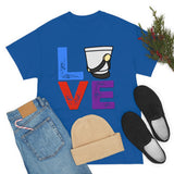 Marching Band - Love - Shako - Unisex Heavy Cotton Tee