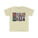 Bass Drum - Artsy Alphabet - Unisex Softstyle T-Shirt